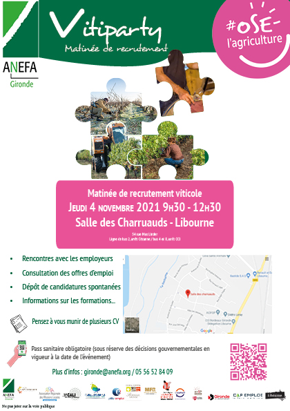Flyer VITIPARTY LIBOURNE 2021